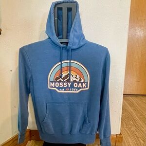 Mossy Oak Vintage Blue Hoodie